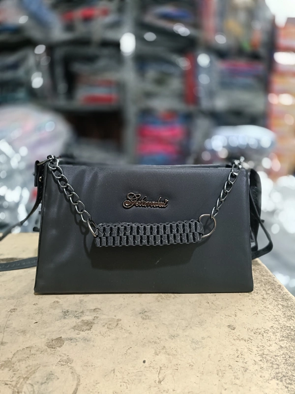 PBH P0115 10*8*4 LADIES PURSE  - 10*8*4, Black