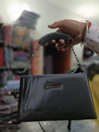 PBH P0115 10*8*4 LADIES PURSE  - 10*8*4, Black