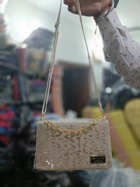 PBH P0118 8*10*4 LADIES SIDE PURSE - 8*10*4, Silver