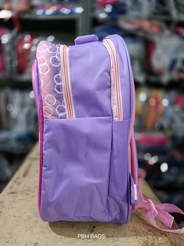 PBH P0120 - 1 16*14*7 Large Picture Shell Backpack - 16*14*7, Medium Red Violet