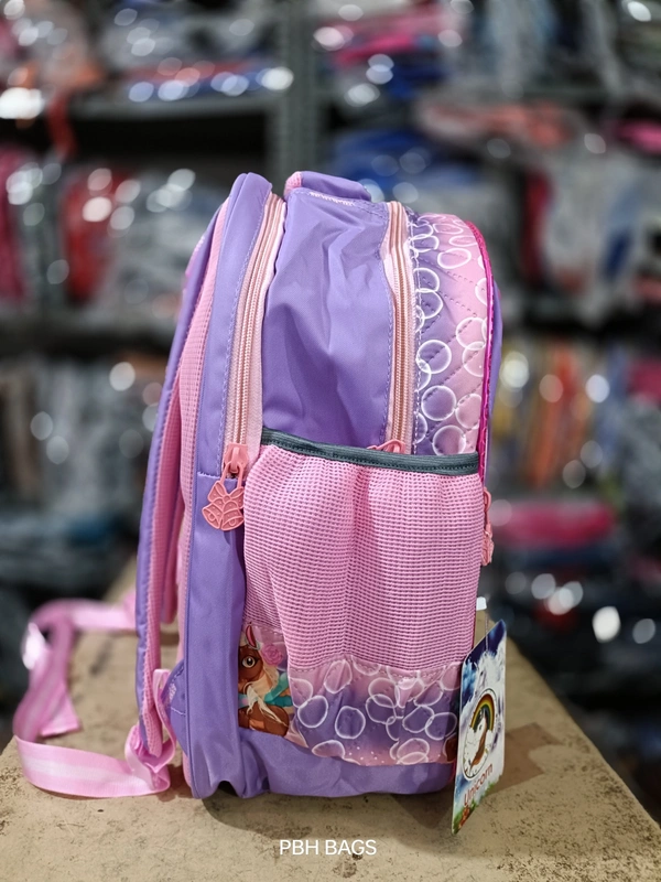 PBH P0120 - 1 16*14*7 Large Picture Shell Backpack - 16*14*7, Medium Red Violet