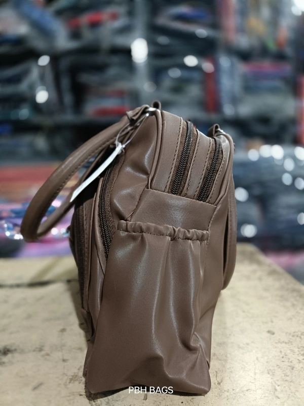 PBH P0122 12*10*6 LADIES PURSE - 12*10*6, Brown
