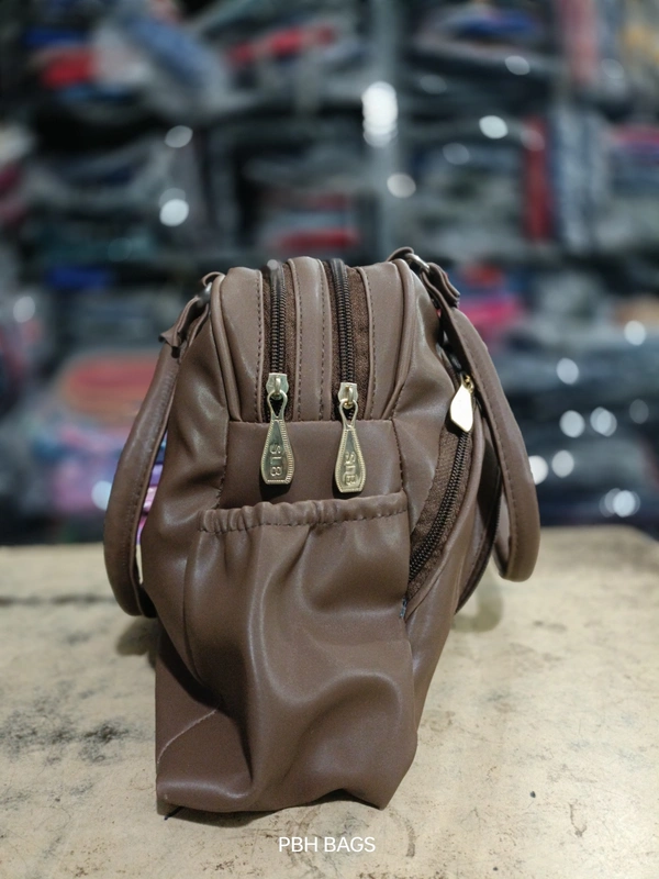PBH P0122 12*10*6 LADIES PURSE - 12*10*6, Brown