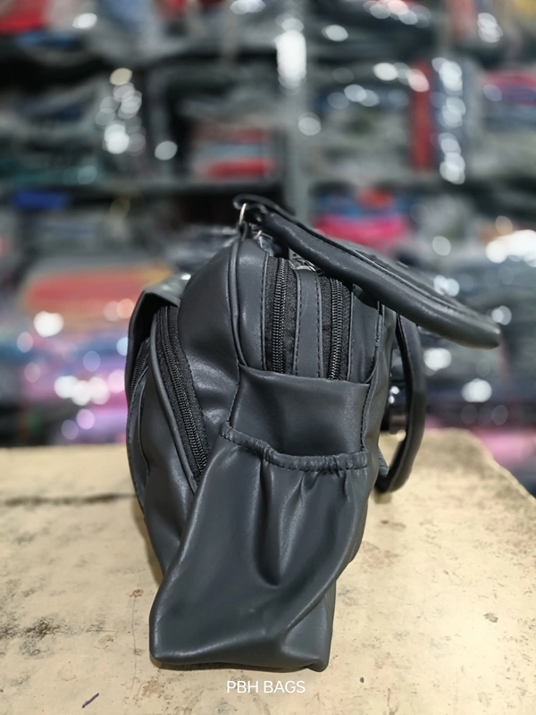 PBH P0122 12*10*6 LADIES PURSE - 12*10*6, Black