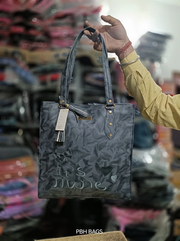 PBH P0125 12*12*6 LADIES SHOPPING BAGS - 12*12*6, Dove Gray