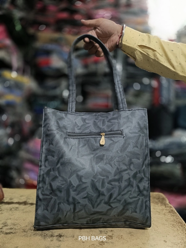 PBH P0125 12*12*6 LADIES SHOPPING BAGS - 12*12*6, Dove Gray