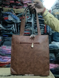 PBH P0125 12*12*6 LADIES SHOPPING BAGS - 12*12*6, Carnaby Tan