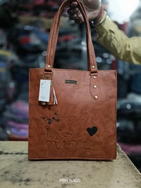 PBH P0125 12*12*6 LADIES SHOPPING BAGS - 12*12*6, Medium Carmine