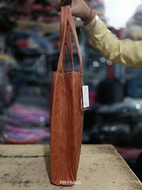 PBH P0125 12*12*6 LADIES SHOPPING BAGS - 12*12*6, Medium Carmine