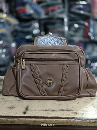 PBH P0129 12*12*6 LADIES PURSE - 12*12*6, Crater Brown