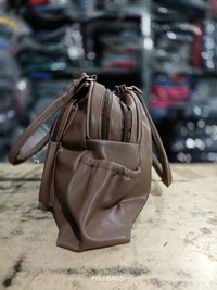 PBH P0129 12*12*6 LADIES PURSE - 12*12*6, Crater Brown