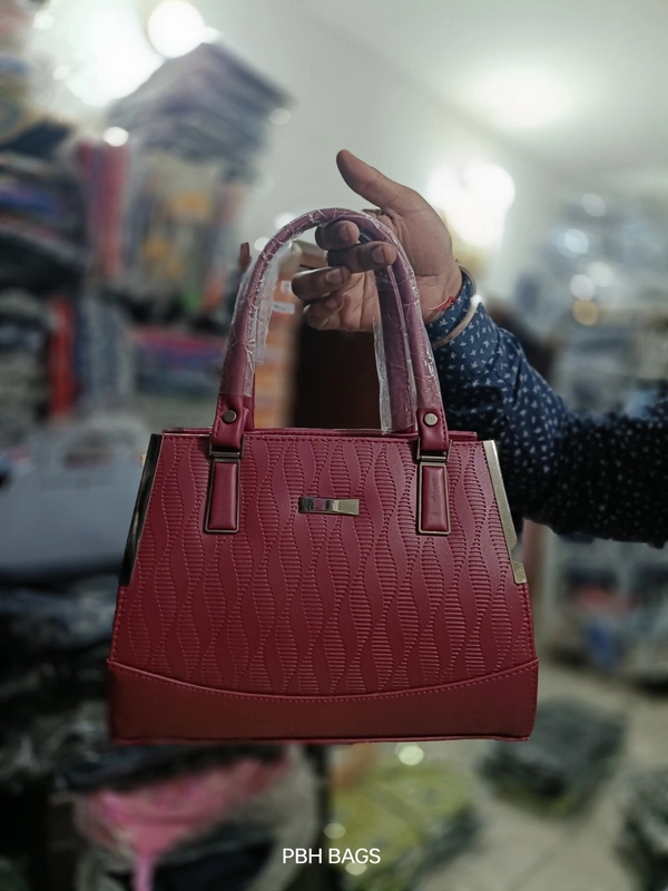 PBH P0131 12*10*6 LADIES PURSE - 12*10*6, Bright Red
