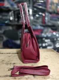 PBH P0133 12*10*6 LADIES PURSE - 12*10*6, Bright Red