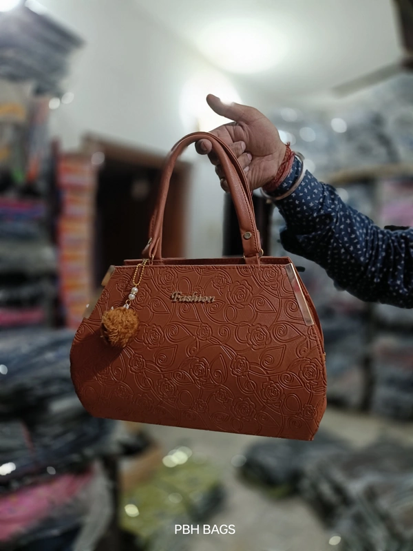 PBH P0135 12*10*6 LADIES PURSE - 12*10*6, Raw Sienna