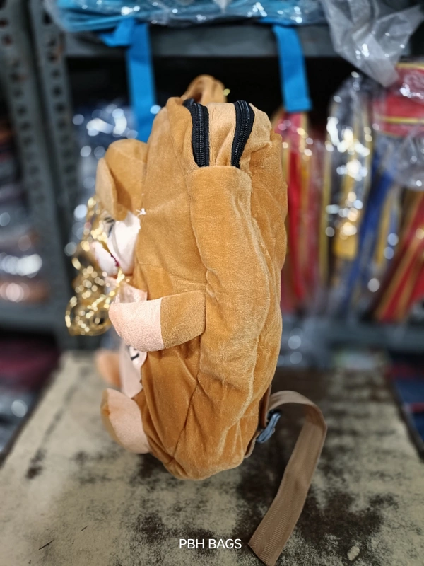 PBH P144 TEDDY BACKPACKS 16*12*4 - 16*12*4, Tan