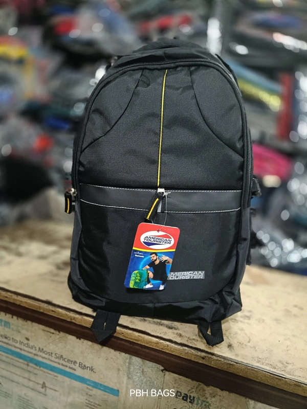 American Tourister PBH P091 AMERICAN TOURISTER 18*14*7 Lower Padded Backpack - 18*14*7, Black