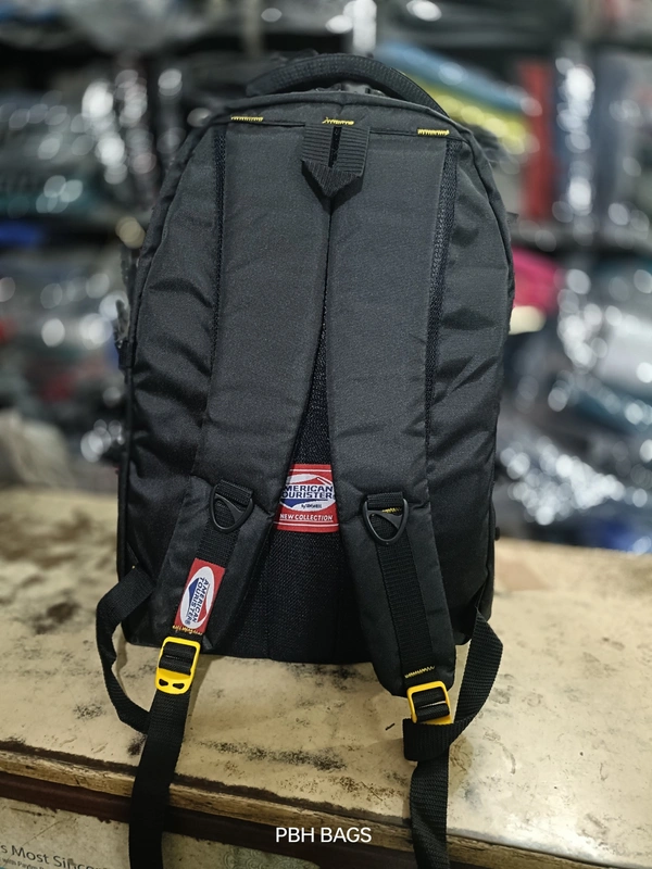American Tourister PBH P091 AMERICAN TOURISTER 18*14*7 Lower Padded Backpack - 18*14*7, Black