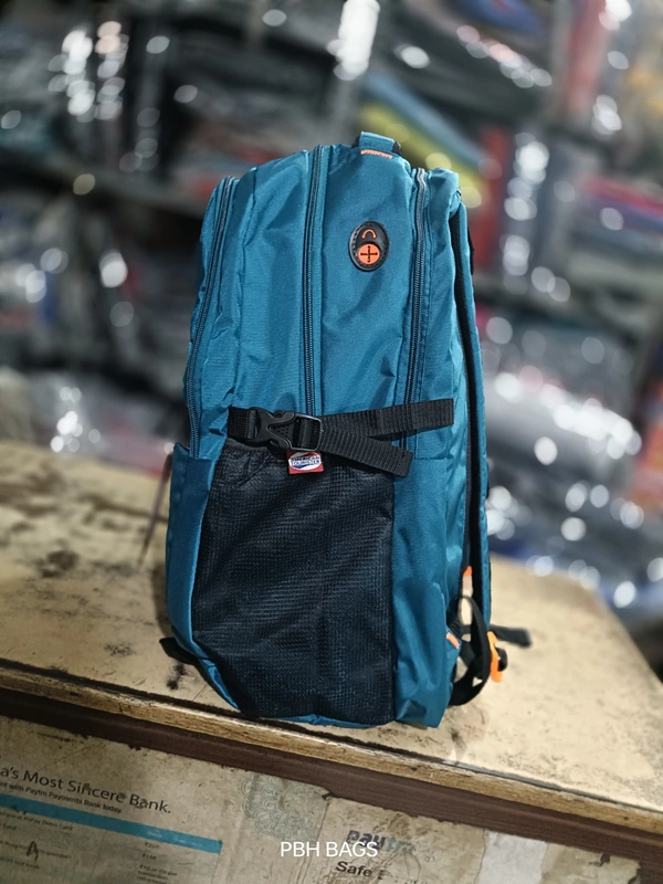American Tourister PBH P091 AMERICAN TOURISTER 18*14*7 Lower Padded Backpack - 18*14*7, Turquoise Blue