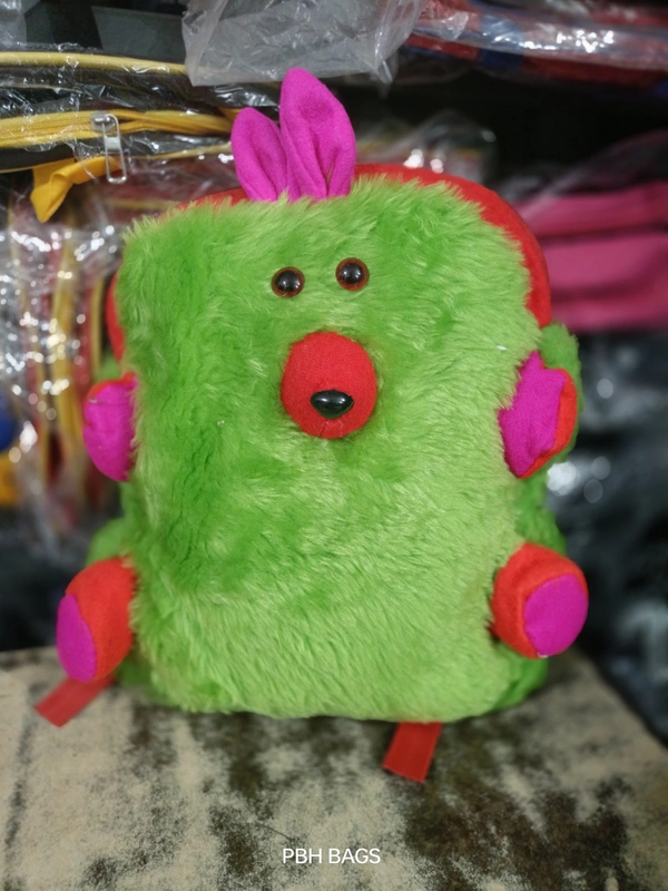 PBH P157 12*10*6 Teddy Backpack - 12*10*6, Mint Green