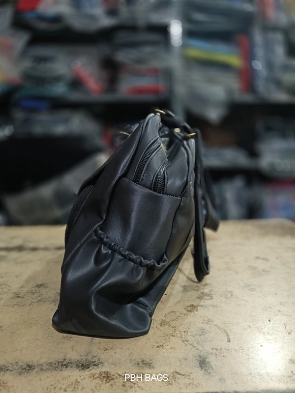 PBH P0152 12*10*6 LADIES PURSE - 12*10*6, Black