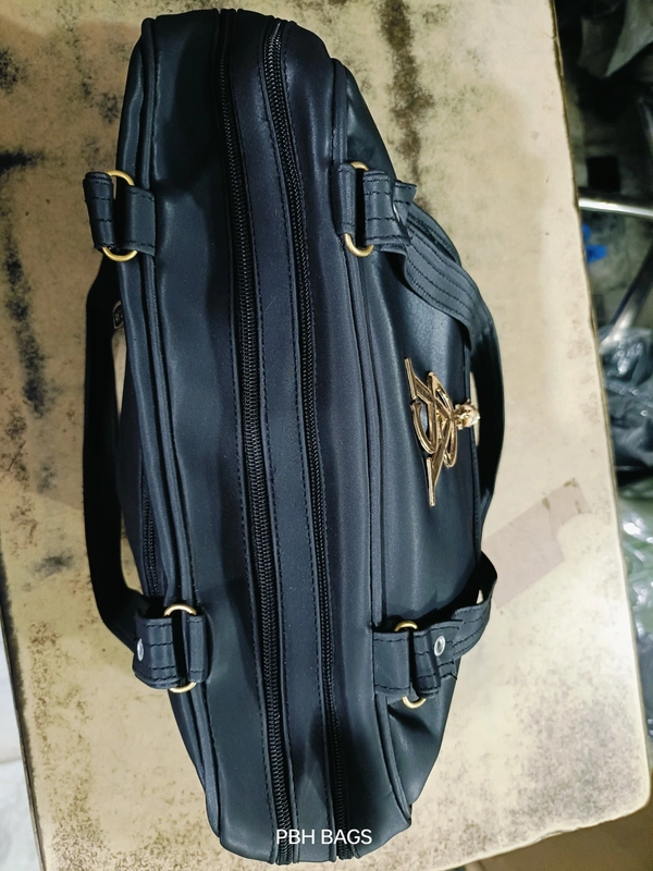 PBH P0152 12*10*6 LADIES PURSE - 12*10*6, Black