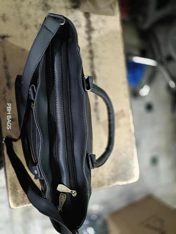 PBH P0128 12*12*6 LADIES PURSE - 12*12*6, Black