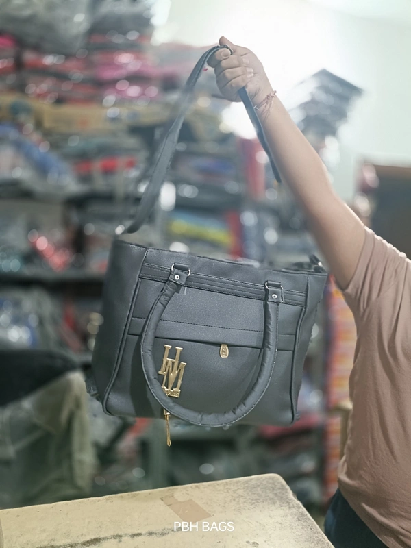 PBH P0128 12*12*6 LADIES PURSE - 12*12*6, Black