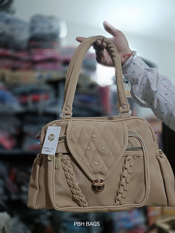 PBH P0129 12*12*6 LADIES PURSE - 12*12*6, Tan