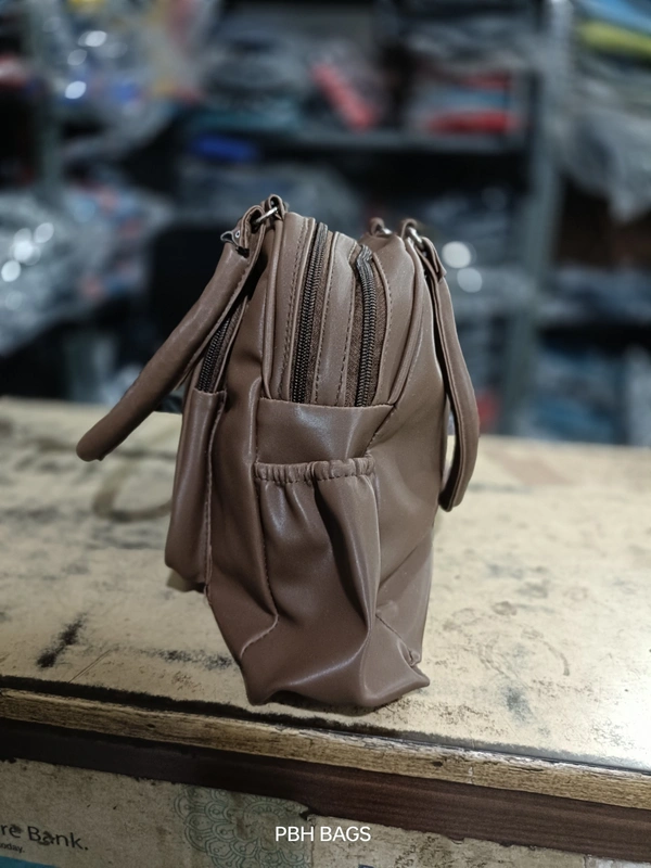 PBH P0129 12*12*6 LADIES PURSE - 12*12*6, Tan