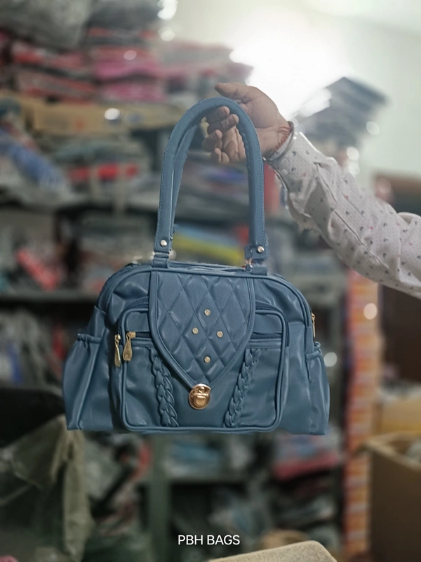 PBH P0129 12*12*6 LADIES PURSE - 12*12*6, Navy Blue