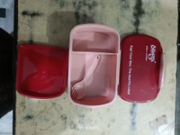 PBH 10-8-4 inches 1 LITERS TIFFIN BOX - 10*8*4, Red Devil