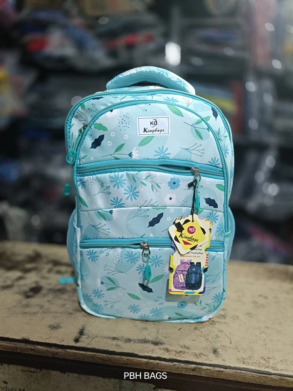PBH P0163 18*14*6 Print Raincover Backpack - 18*14*6, Algae Green