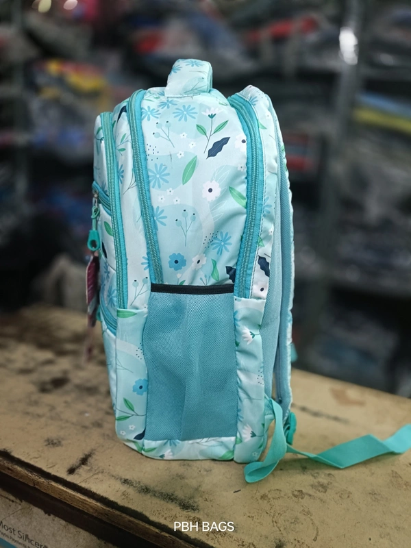 PBH P0163 18*14*6 Print Raincover Backpack - 18*14*6, Algae Green