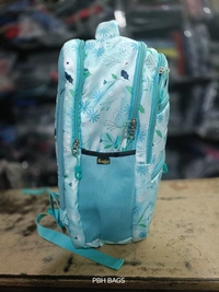 PBH P0163 18*14*6 Print Raincover Backpack - 18*14*6, Algae Green