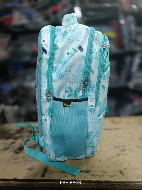 PBH P0163 18*14*6 Print Raincover Backpack - 18*14*6, Algae Green
