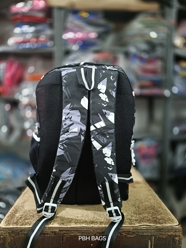 PBH P0164 14*12*6 SOFT LOWER PADDED SMALL BACKPACK - 14*12*6, BLACK
