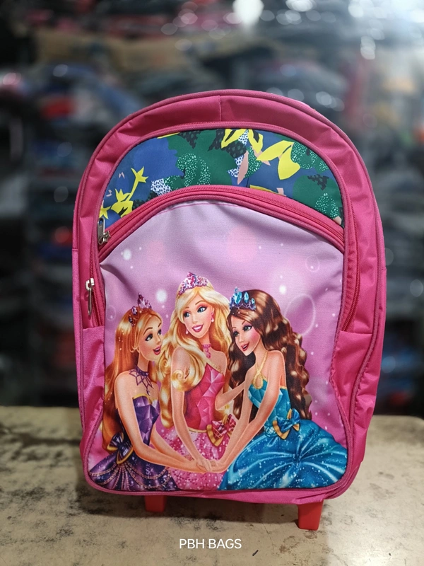 PBH P0166 18*14*6 PICTURE WITH STAND BACKPACK - 18*14*6, Cerise