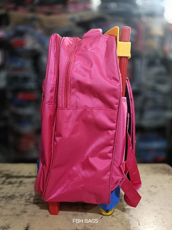 PBH P0166 18*14*6 PICTURE WITH STAND BACKPACK - 18*14*6, Cerise