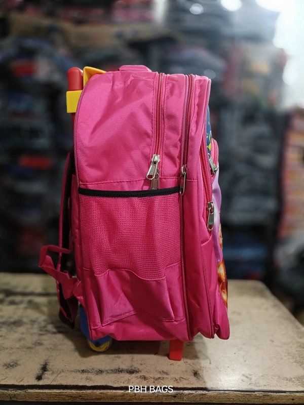 PBH P0166 18*14*6 PICTURE WITH STAND BACKPACK - 18*14*6, Cerise