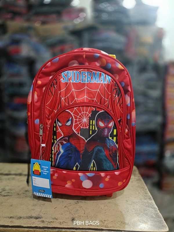 PBH P0167 WITH STAND PICTURE BACKPACK - 18*14*6, Alizarin Crimson