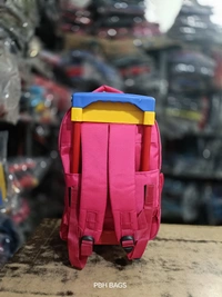 PBH P0168 WITH STAND PICTURE BACKPACK - 18*14*6, Fuchsia Pink