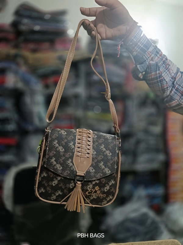 PBH P0175 8*8*4 LADIES SLING BAGS - 8*8*4, Congo Brown