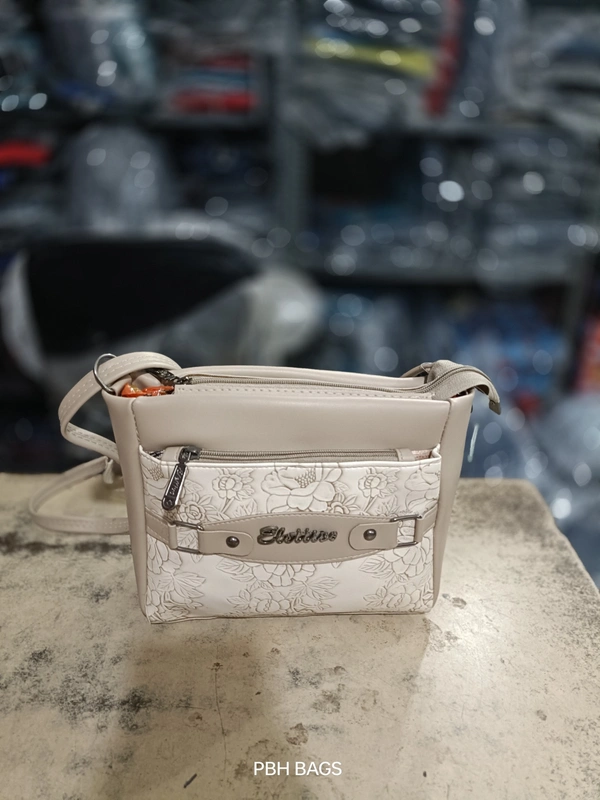 PBH P0175 8*8*4 LADIES SLING BAGS - 8*8*4, Cold Turkey