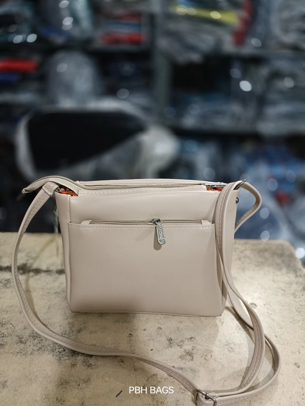 PBH P0175 8*8*4 LADIES SLING BAGS - 8*8*4, Cold Turkey