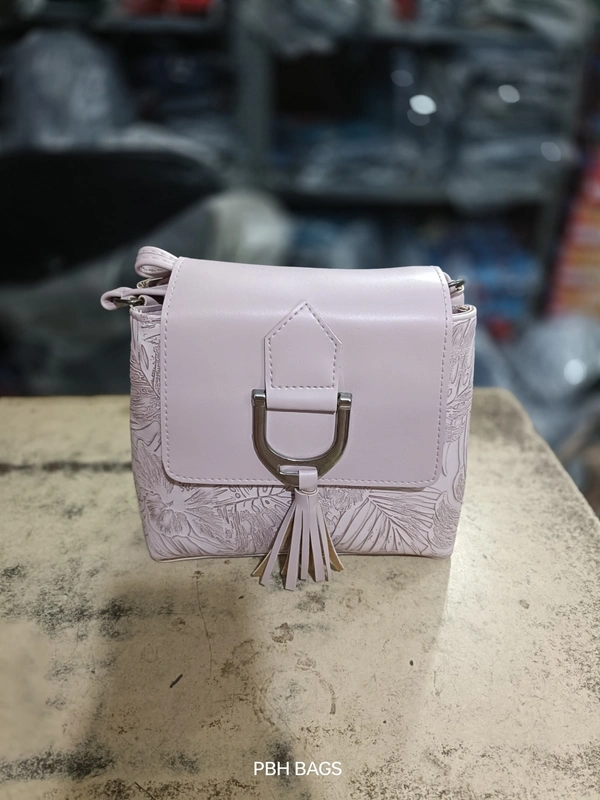 PBH P0175 8*8*4 LADIES SLING BAGS - 8*8*4, Pink