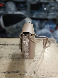 PBH P0175 8*8*4 LADIES SLING BAGS - 8*8*4, Indian Khaki