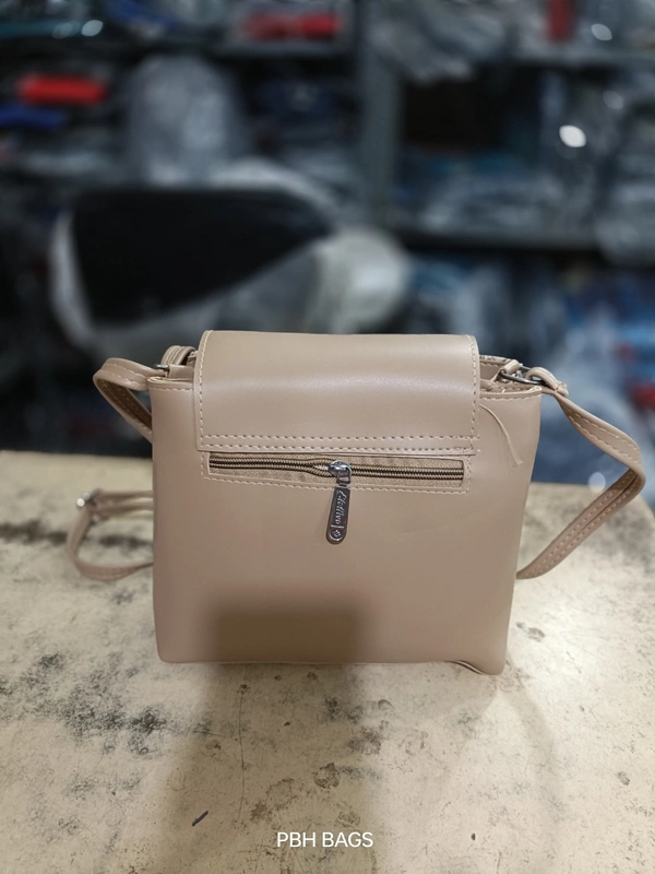 PBH P0175 8*8*4 LADIES SLING BAGS - 8*8*4, Indian Khaki