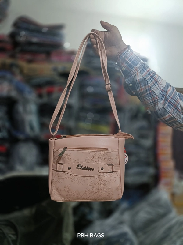 PBH P0175 8*8*4 LADIES SLING BAGS - 8*8*4, Azalea