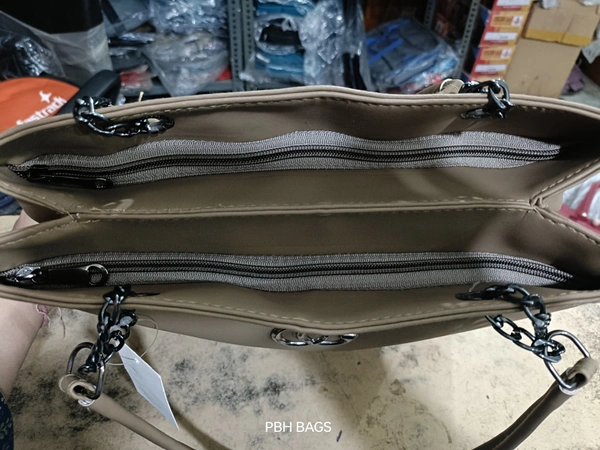 PBH P0194 16*14*6 LADIES PURSE - 16*14*6, Dove Gray