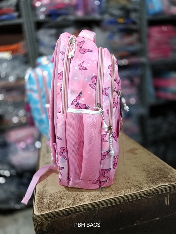 PBH Pbh P029 Print Backpack - 18*14*5, Pink Flamingo